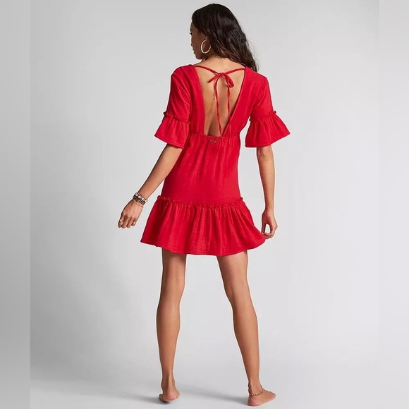 Billabong x Sincerely Jules ❤️ Lover’s Wish Open-Back Summer Dress ☀️🌴 - Picture 9 of 15